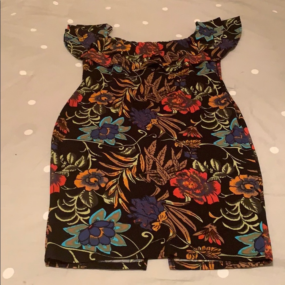 Off the shoulder dress